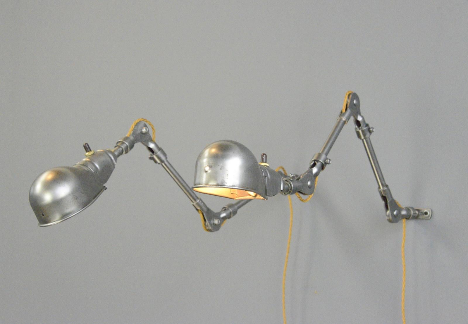 American Task Lamps By Fostoria Circa 1940s 2