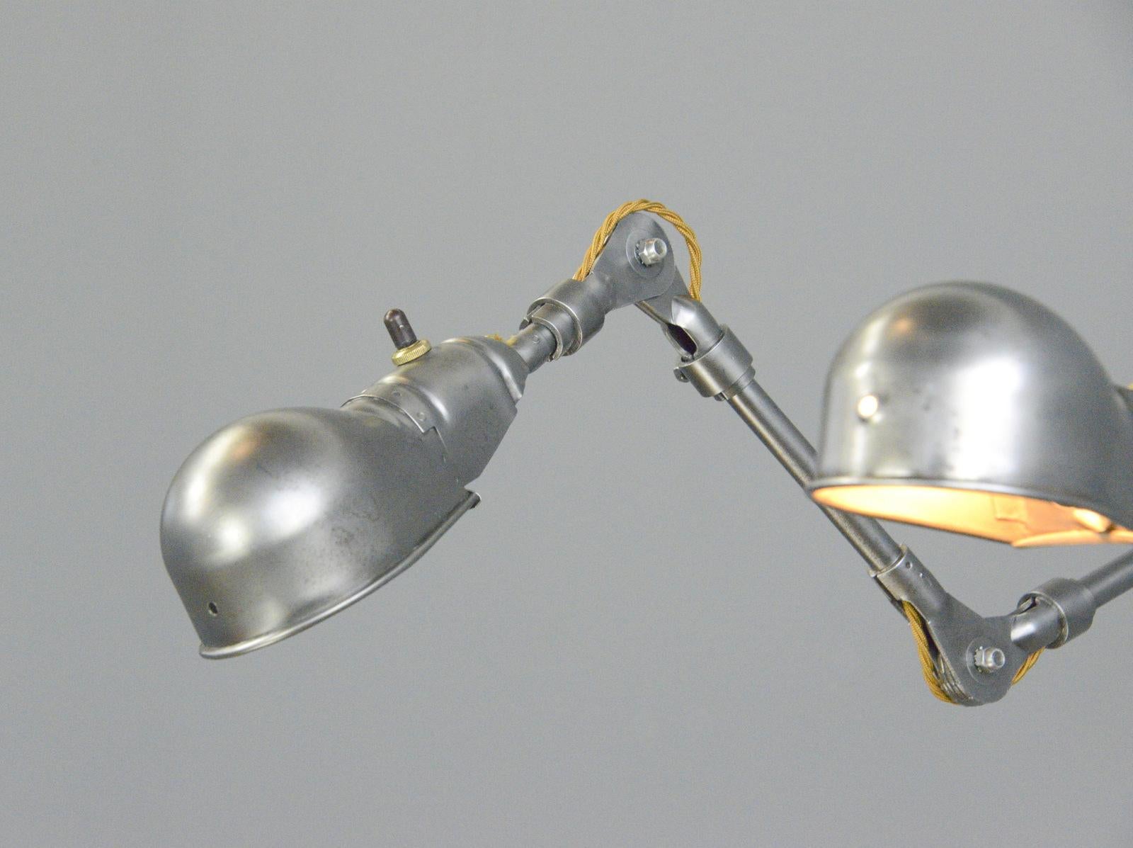 American Task Lamps By Fostoria Circa 1940s 3