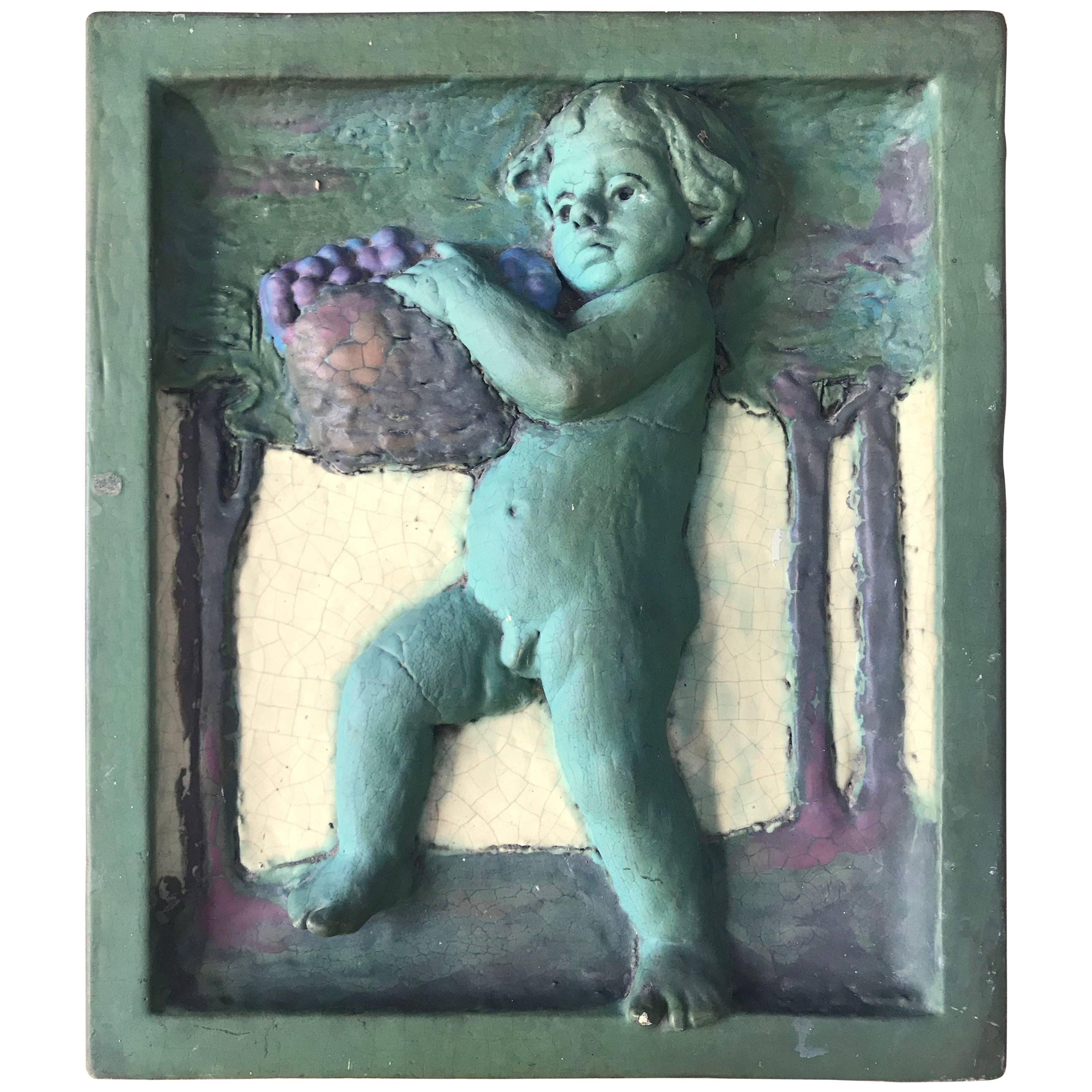 American Terracotta Tile from the Lasalle Hotel in Chicago