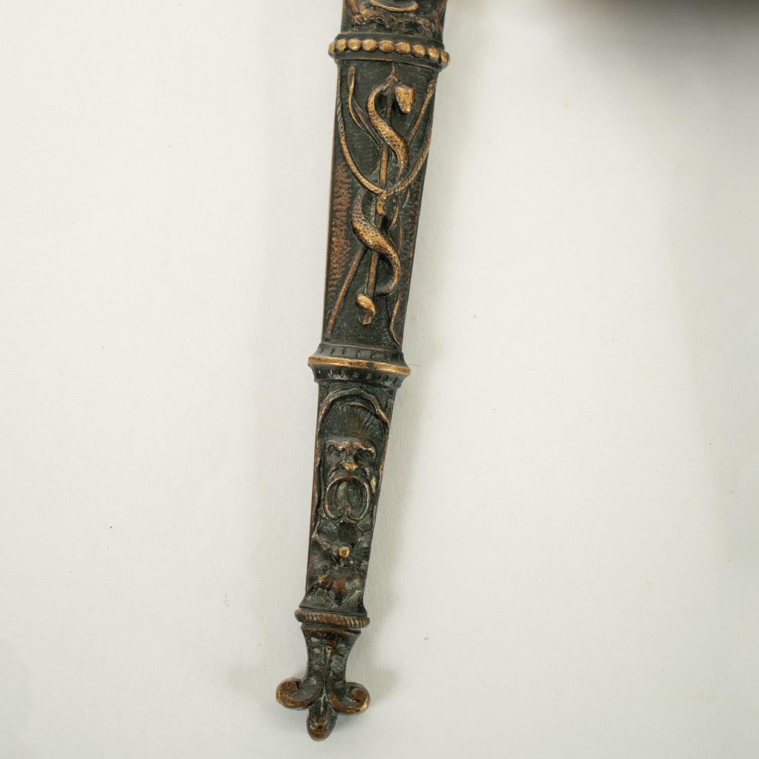 AMERICAN THEMED Romantic Dagger - early to mid 19th century - Spanish For Sale 4