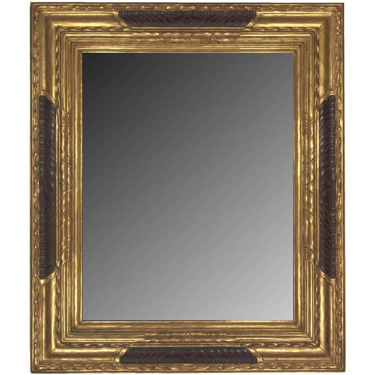 Arts and Crafts American Thulin Style Mirror For Sale