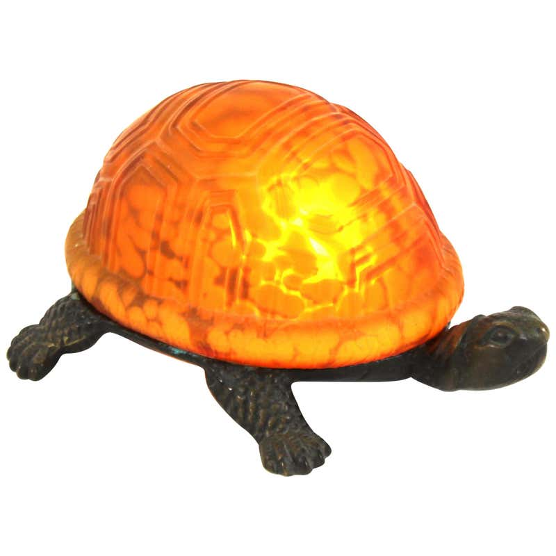 American Turtle Table Lamp For Sale at 1stDibs | turtle lamps for sale