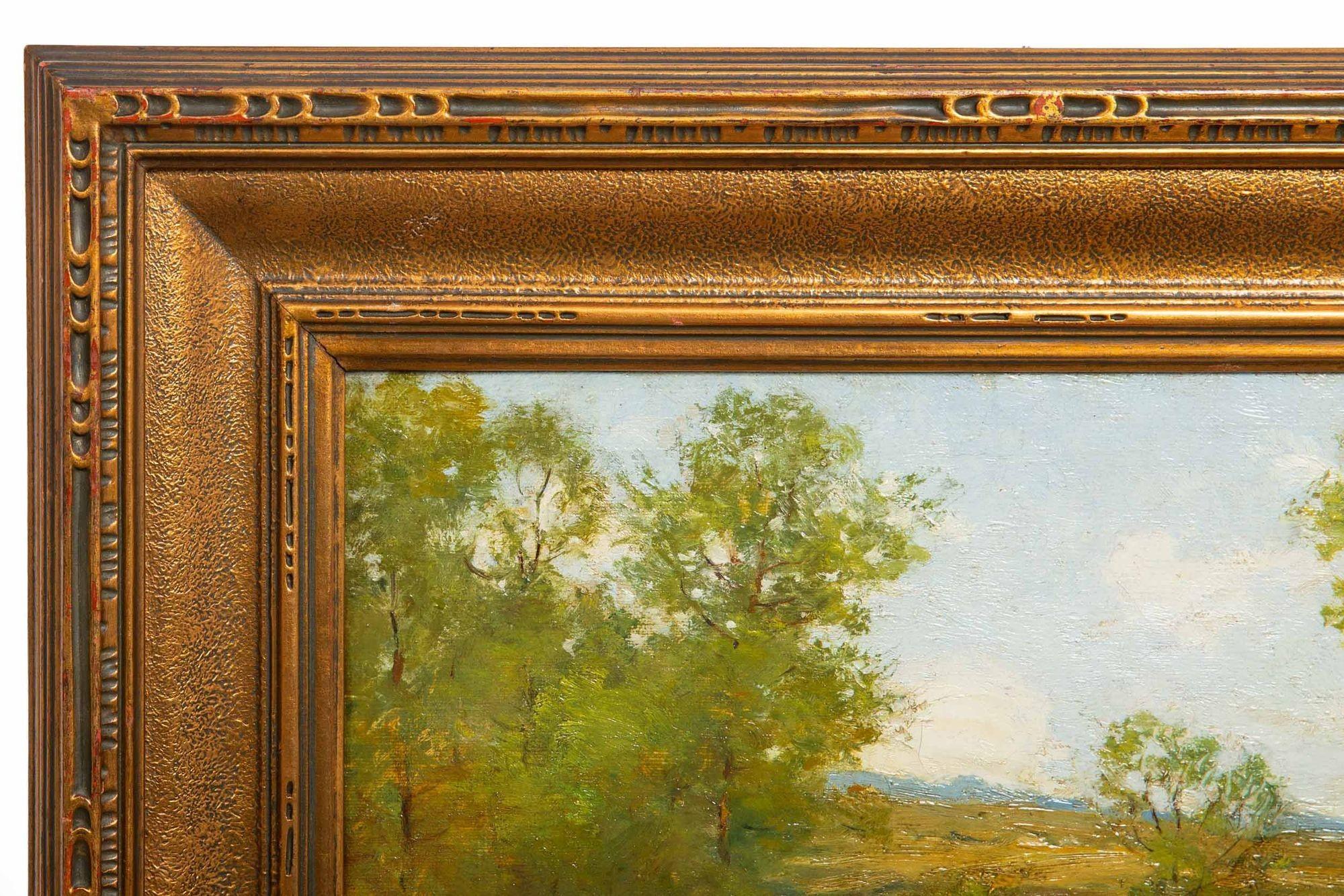 American Tonalist Impressionist Painting “Midsummer” by Cullen Yates For Sale 15