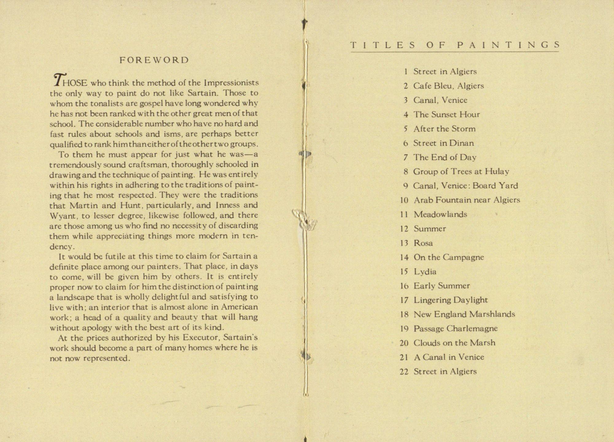 American Tonalist Landscape Painting “Valley of the Oise” by William Sartain For Sale 6