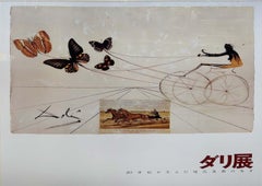 "American Trotting Horses, No. 1"Lithograph Poster by Salvador Dalí