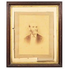 American Victorian Balding Man Portrait