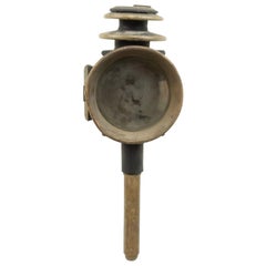 American Victorian Brass Coach Lamp