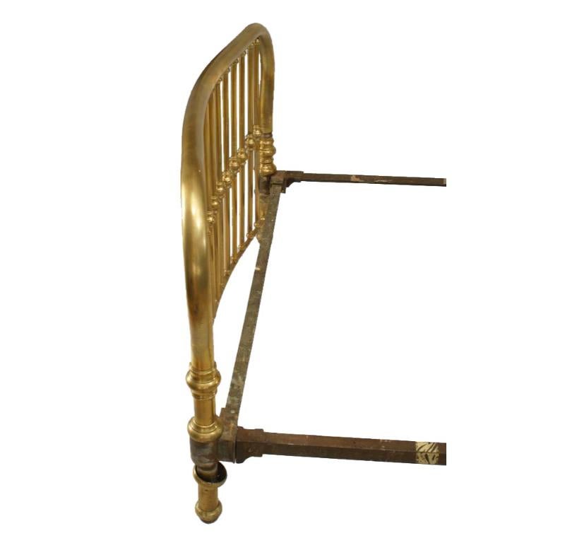 victorian brass bed