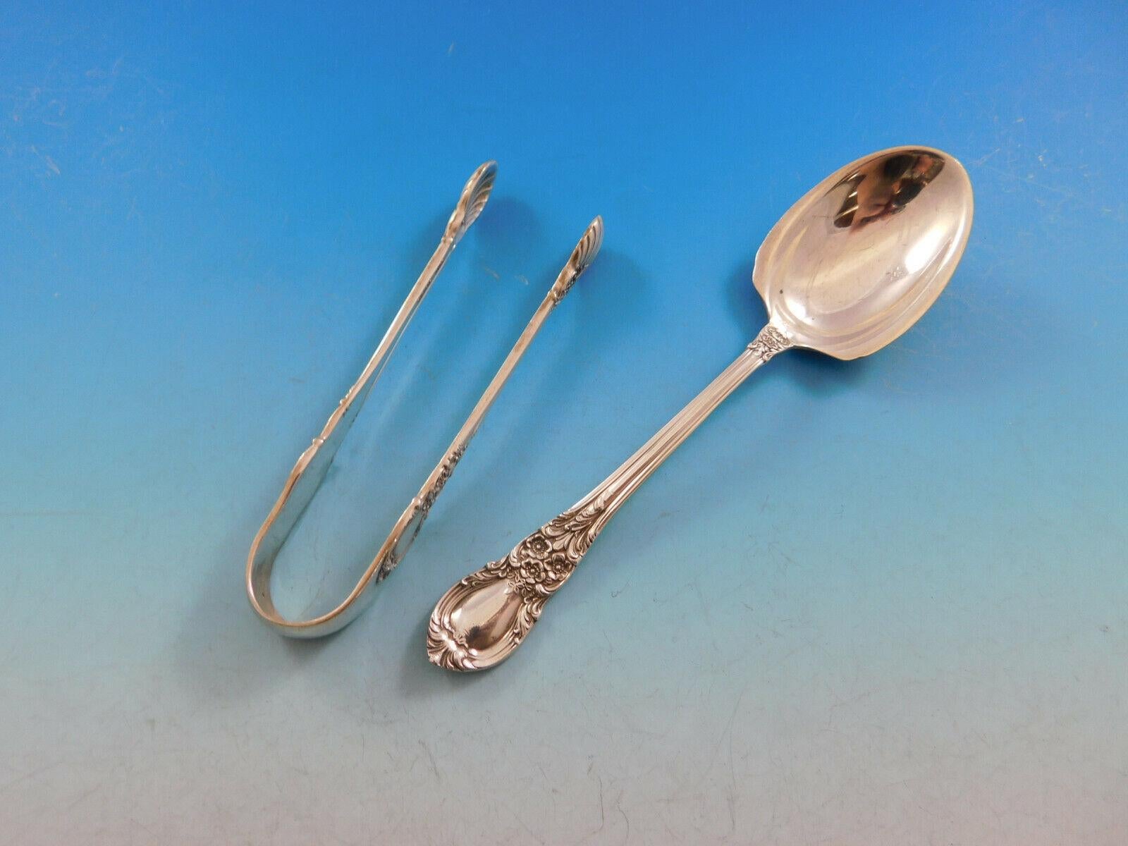 American Victorian by Lunt Sterling Silver Flatware Set for 8 Service 59 pieces en vente 1
