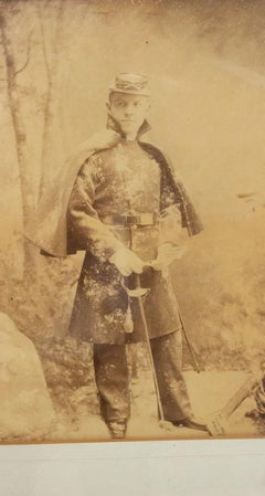 American Victorian Civil War Soldier Photograph