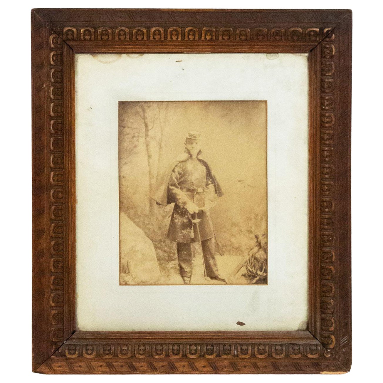American Victorian Civil War Soldier Photograph