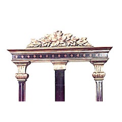 American Victorian Gilt Easel