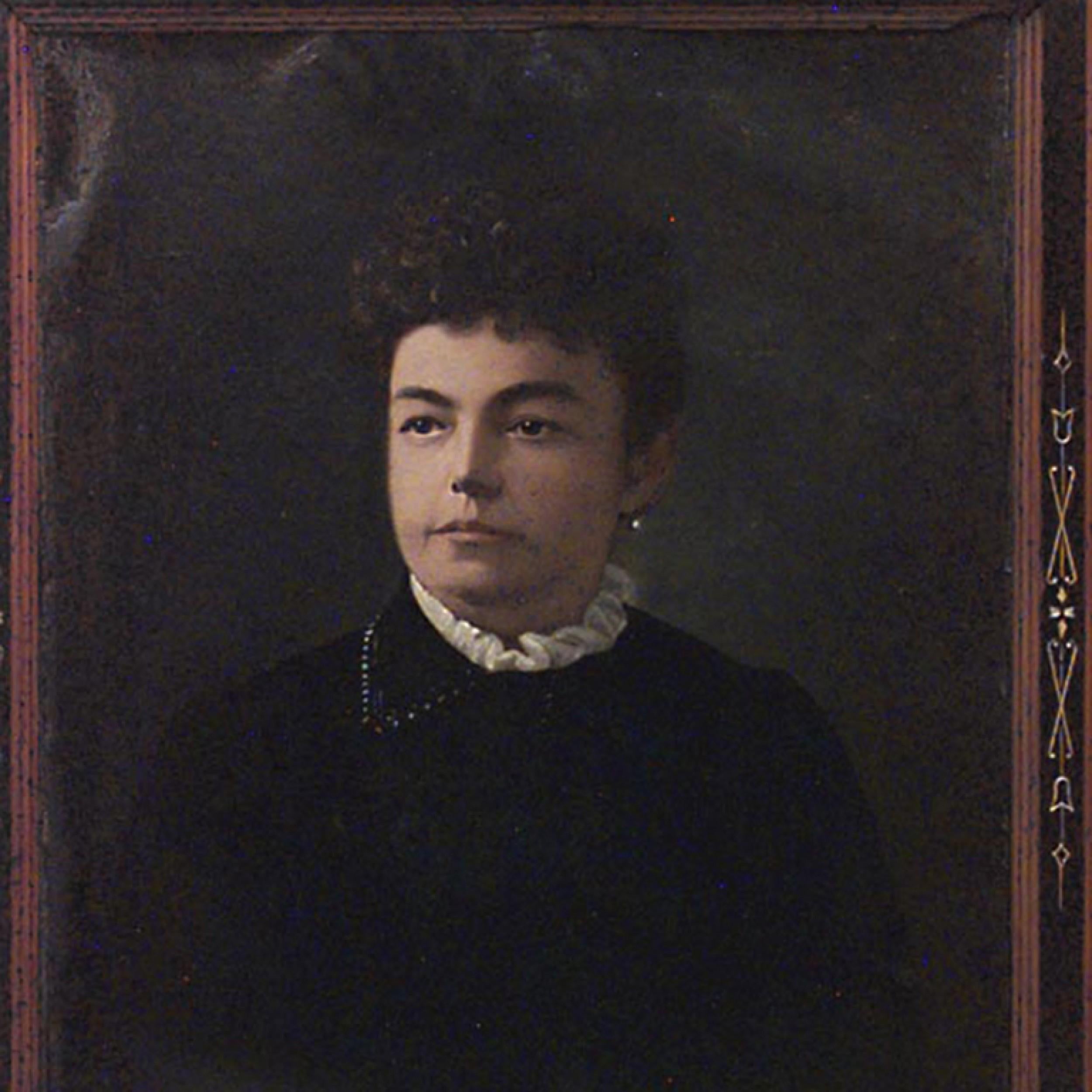 Retrato de dama victoriana americana Estadounidense en venta