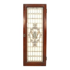 American Victorian Mahogany Owl Window