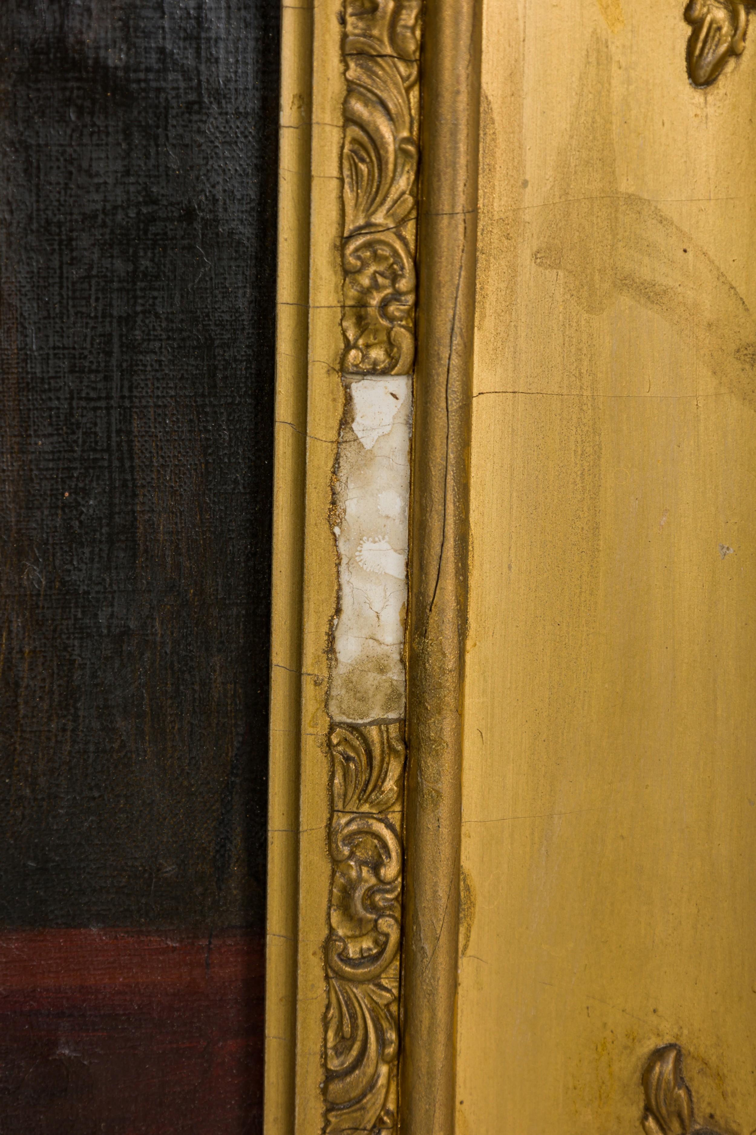 19th Century American Victorian Man Portrait For Sale