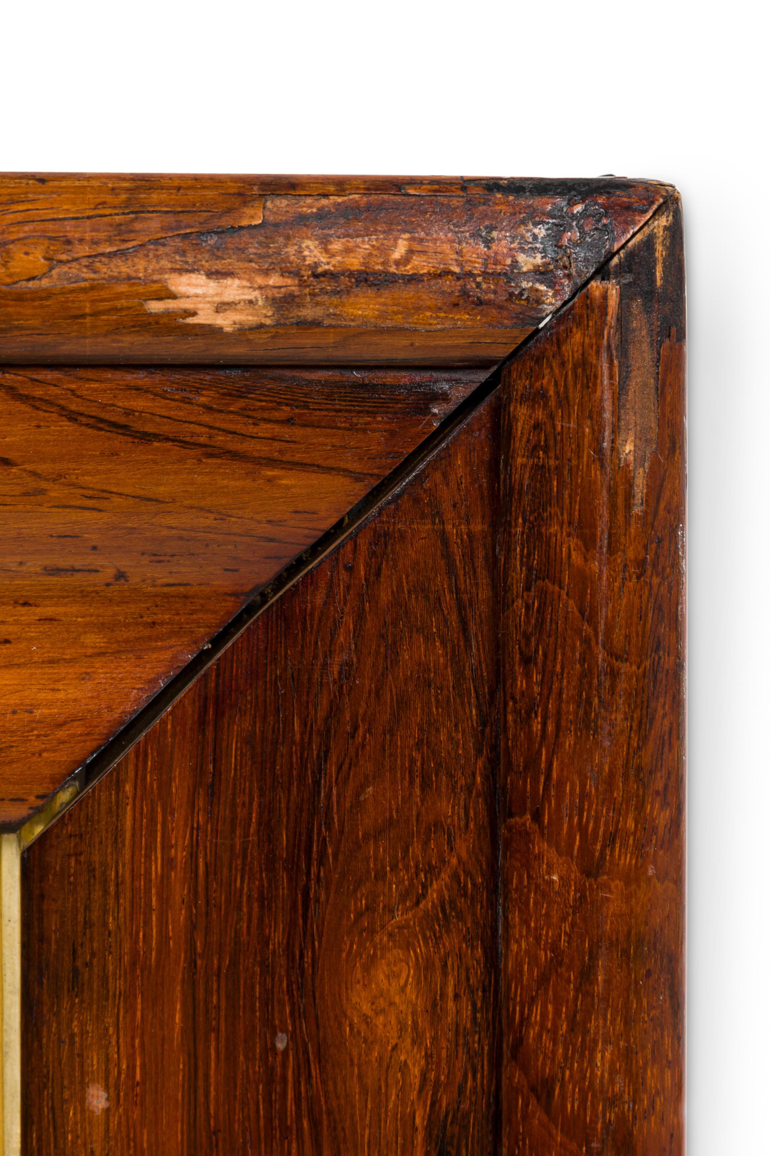 Amerikanische viktorianische Palisanderholz und vergoldet gerahmt handgemalten Porträtfoto von Mann trägt schwarz