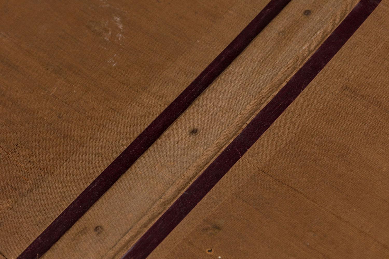 American Victorian Multi-Drawer Leather and Brass Steamer Trunk in vendita 3