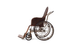 American Victorian Oak Wheelchair