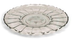 American Victorian Pressed Glass Punch Bowl