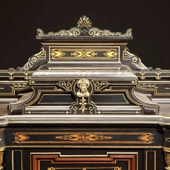 Late 19th C. American Victorian Renaissance Revival Cabinet