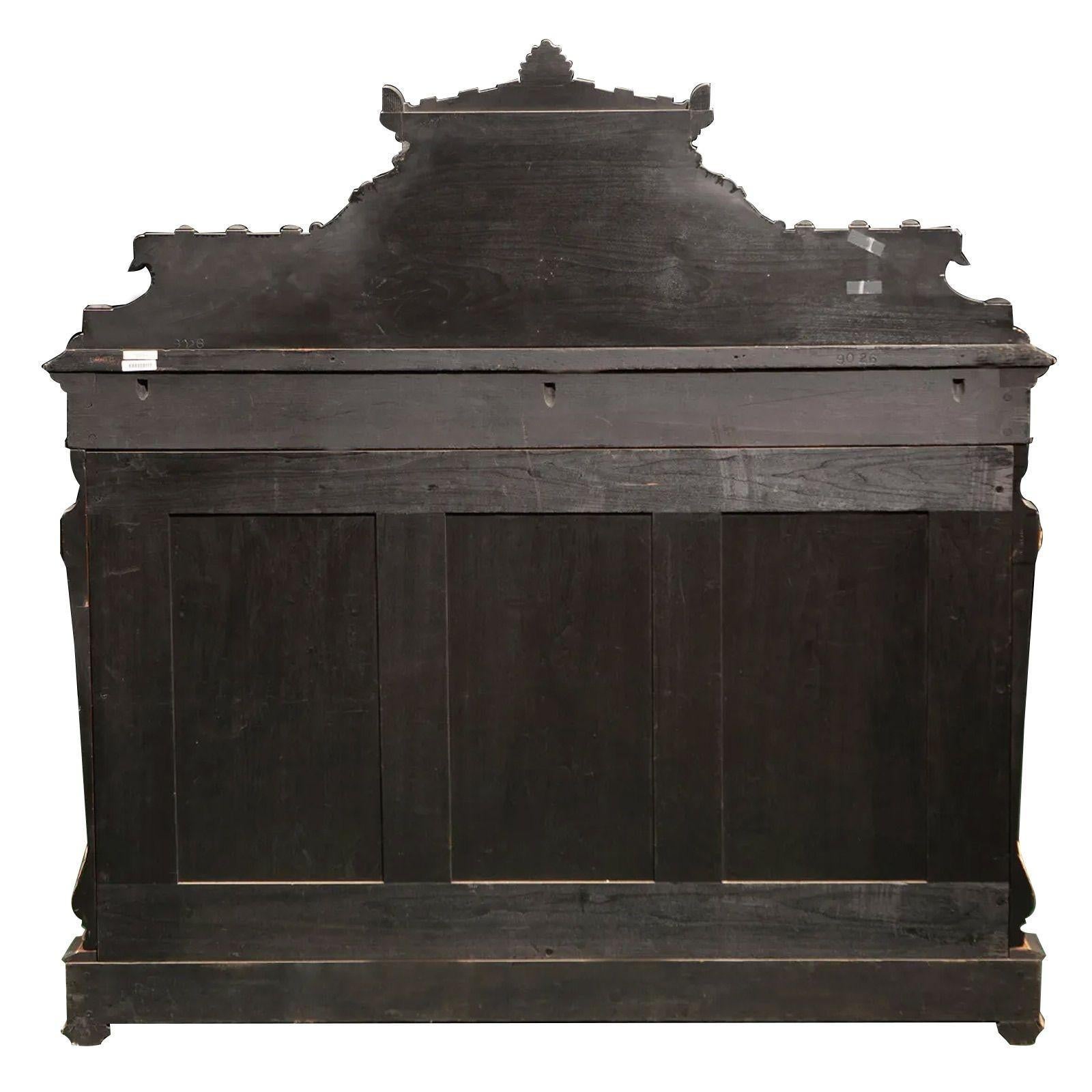 19th Century American Victorian Renaissance Revival Cabinet For Sale
