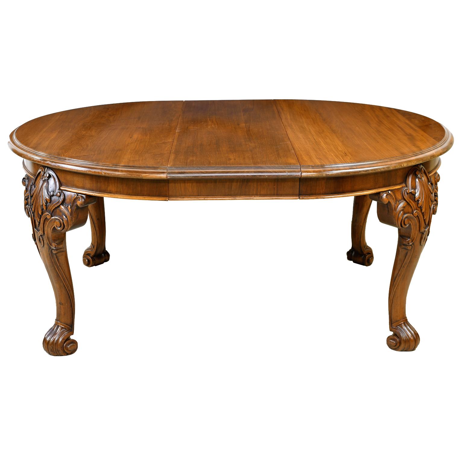 round victorian dining table