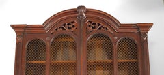 Victorian Mahogany Secretaire Bookcase