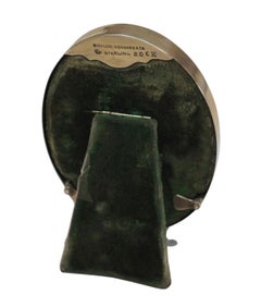 American Victorian Silver Oval Picture Frame