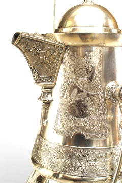 American Victorian Silver Plate Water Pitcher
