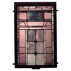 American Victorian Stained Glass Window