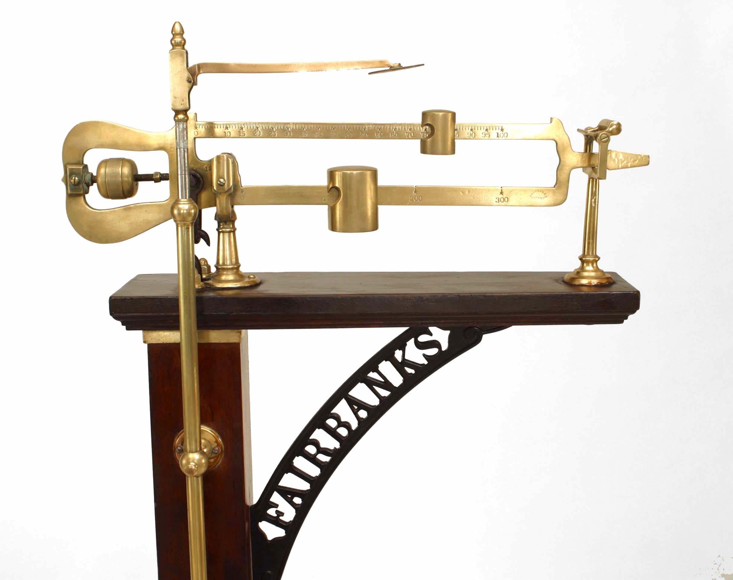 how to measure height on a standing scale