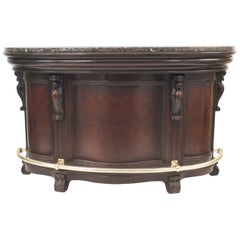 American Victorian Dark Wood Bar