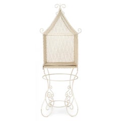 American Victorian White Bird Cage