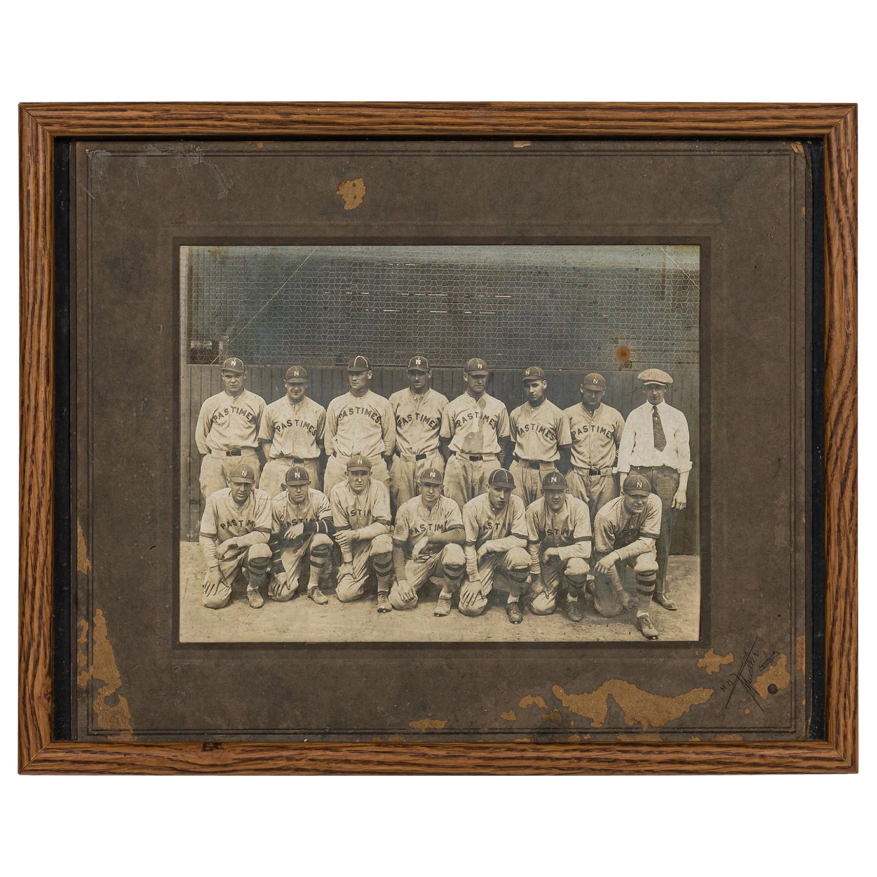 American Vintage Baseball Team Photograph