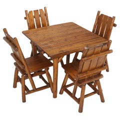 American Used Cabin or Mountain Rustic Furniture All Original and Comfortable