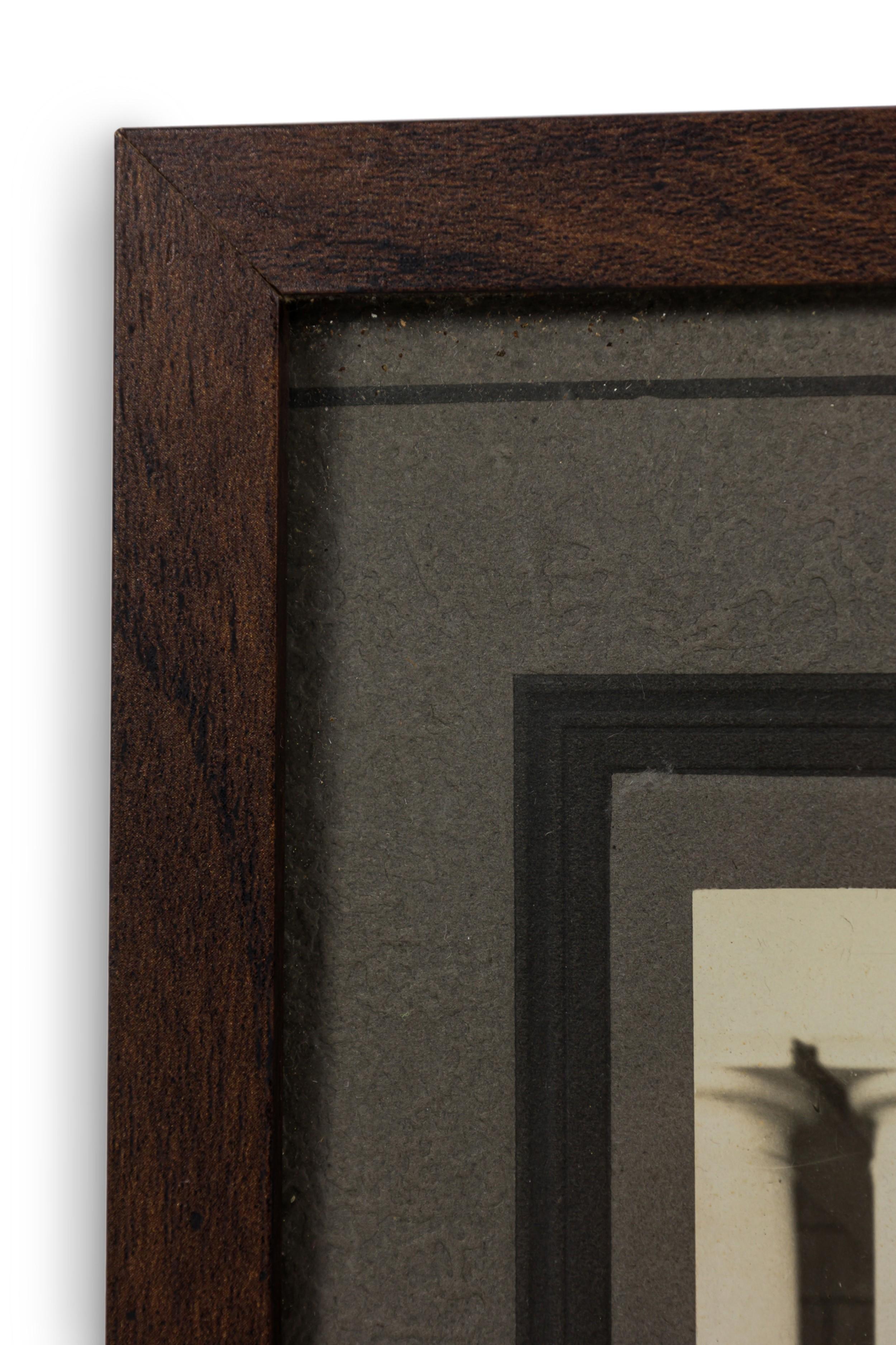 Amerikanisches Vintage College-Basketball-Team 1 Foto (Rustikal) im Angebot