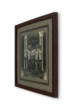 Amerikanische Vintage College-Basketball-Mannschaft Foto