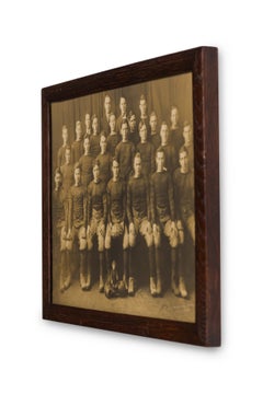 Équipe de football américain vintage 3 BHS Photographie