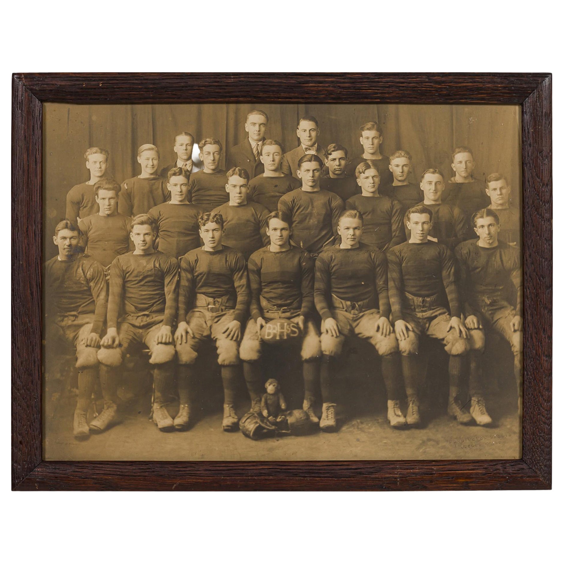 American Vintage Football Team 3 BHS Photograph