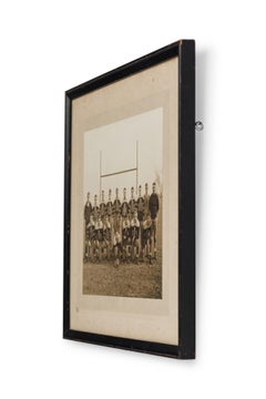 Fotografia di squadra di football americano vintage