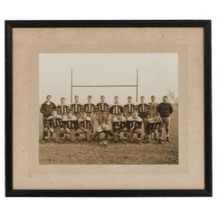 American Vintage Football Team Photograph
