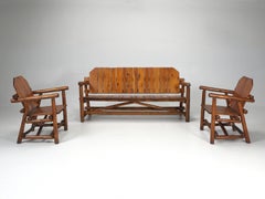 American Vintage Old West, Cabin, Rustic Furniture All Original and Comfortable