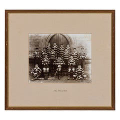 American Vintage Rugby Team Photograph, "The First XV"