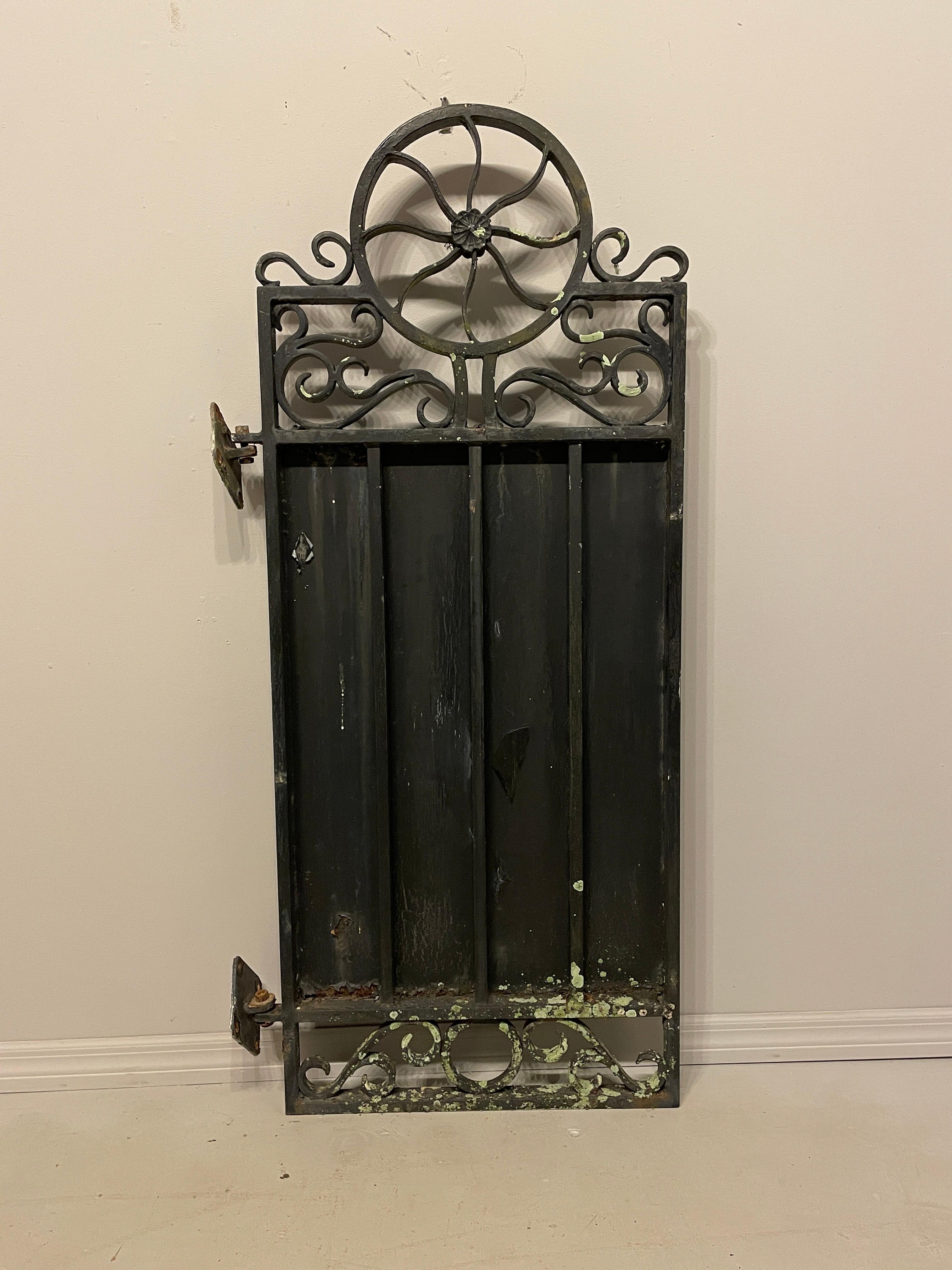 vintage iron gates