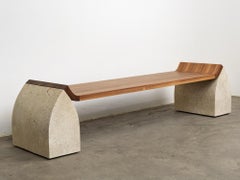 Nogal americano, Granito Stone Banco Traaf grande de Tim Vranken