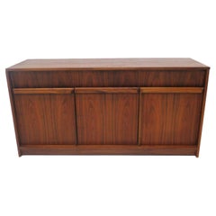 American Walnut Stereo / Record Cabinet by Barzilay