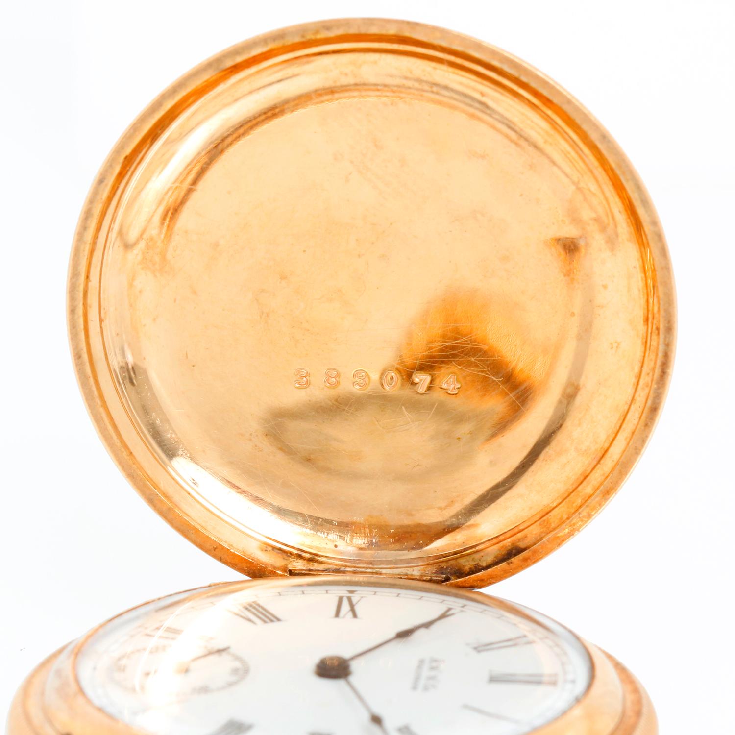 American Watch Co. Waltham Pocket Watch Model 1889 For Sale 1
