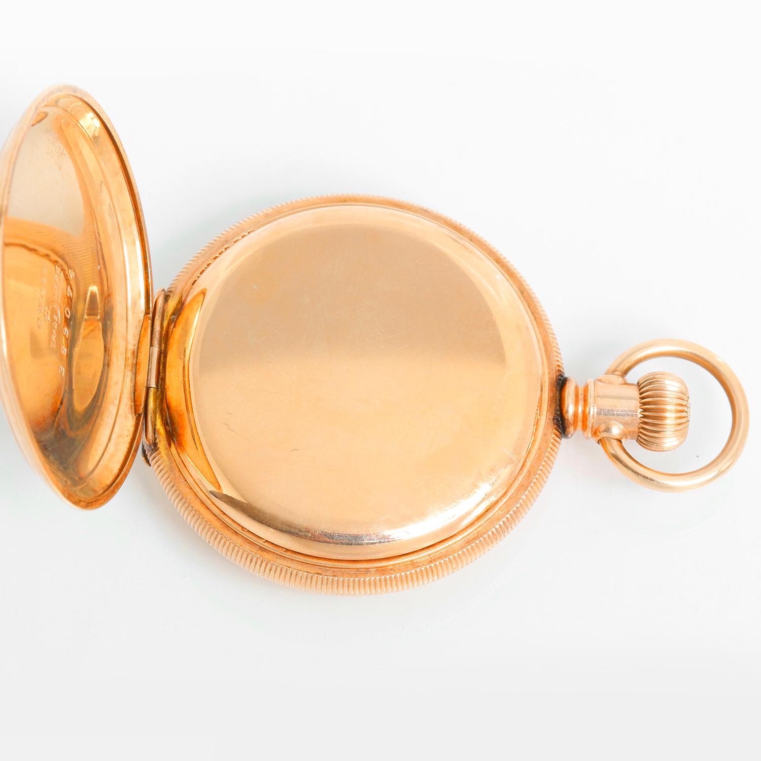 American Watch Co. Waltham Pocket Watch Model 1889 For Sale 3