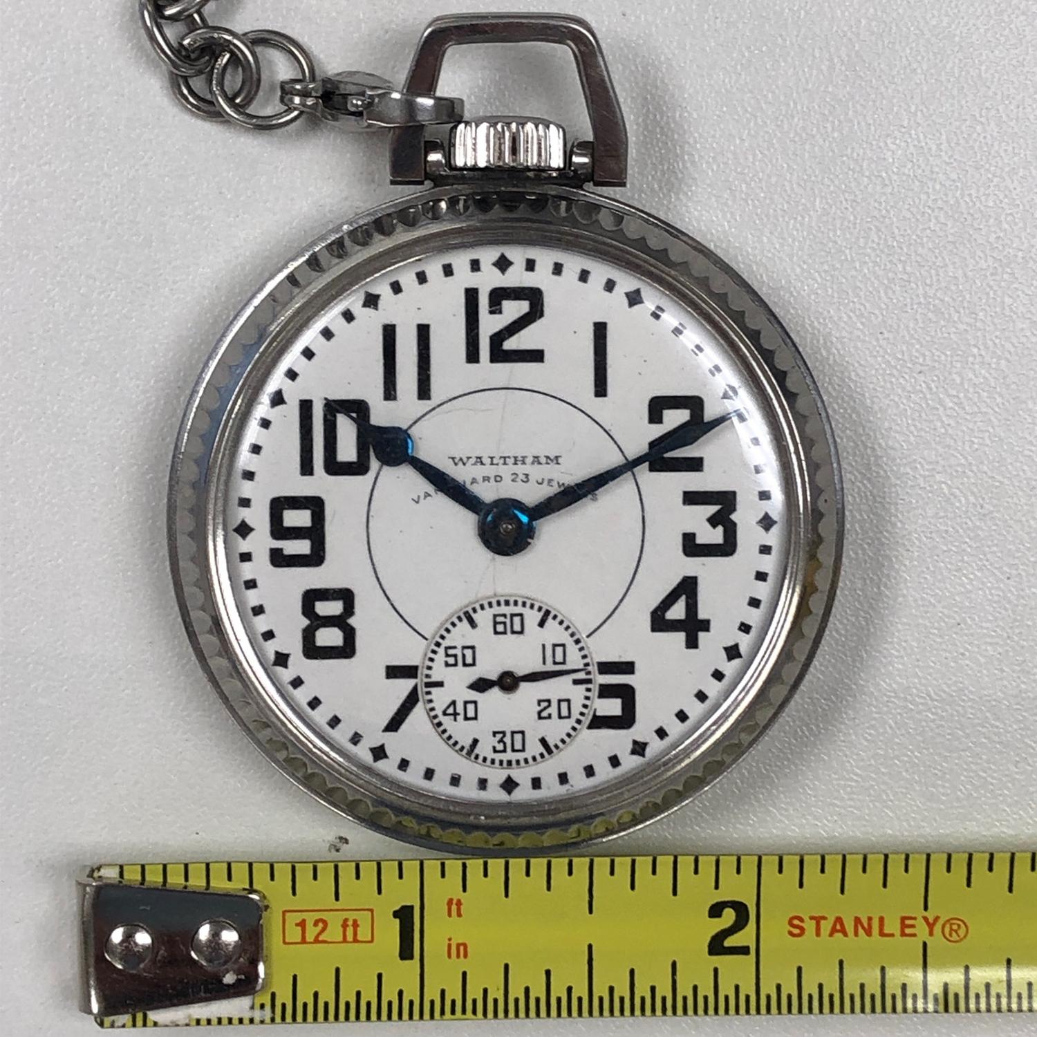 American Watch Co. Orologio da tasca Waltham modello 1908 