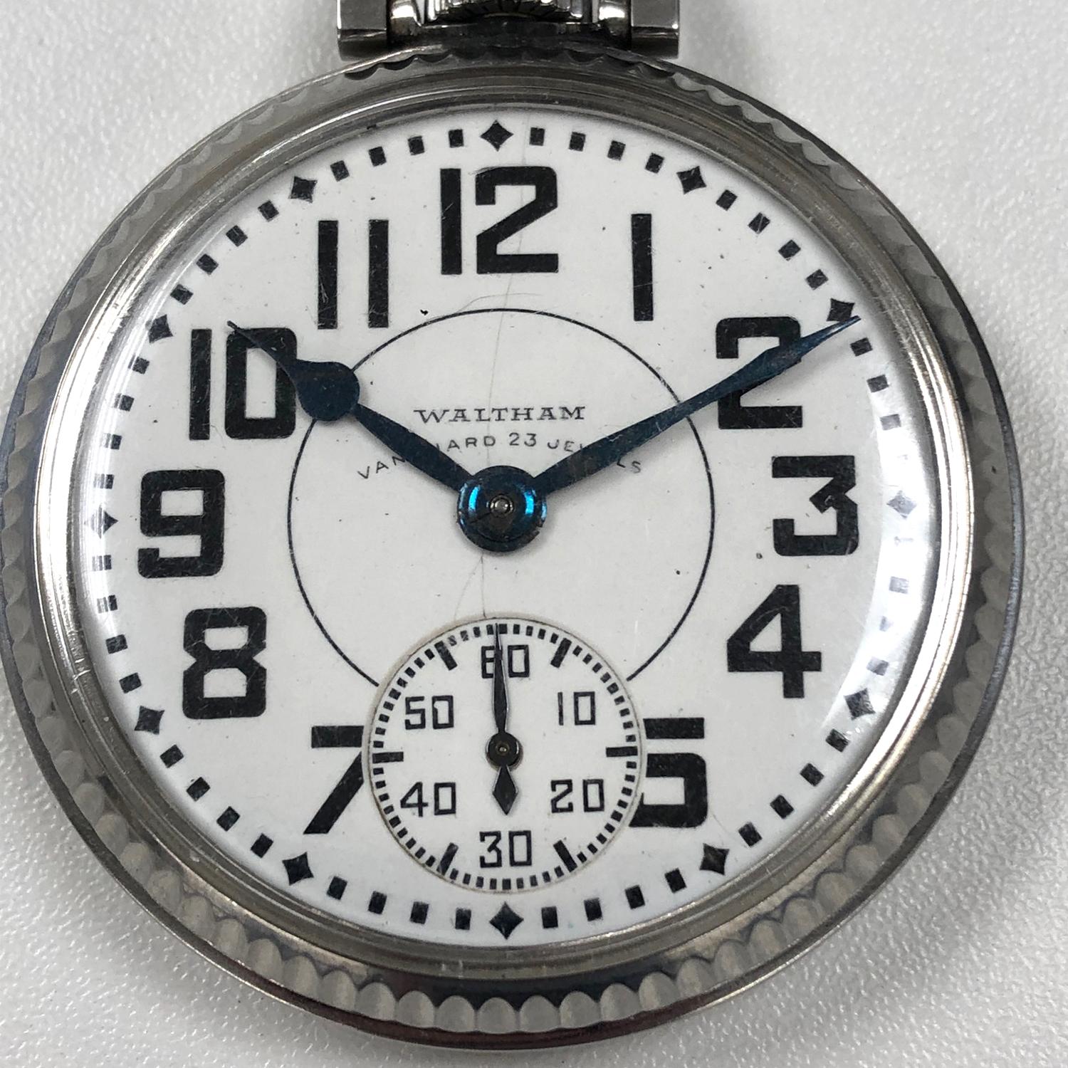 American Watch Co. Orologio da tasca Waltham modello 1908 